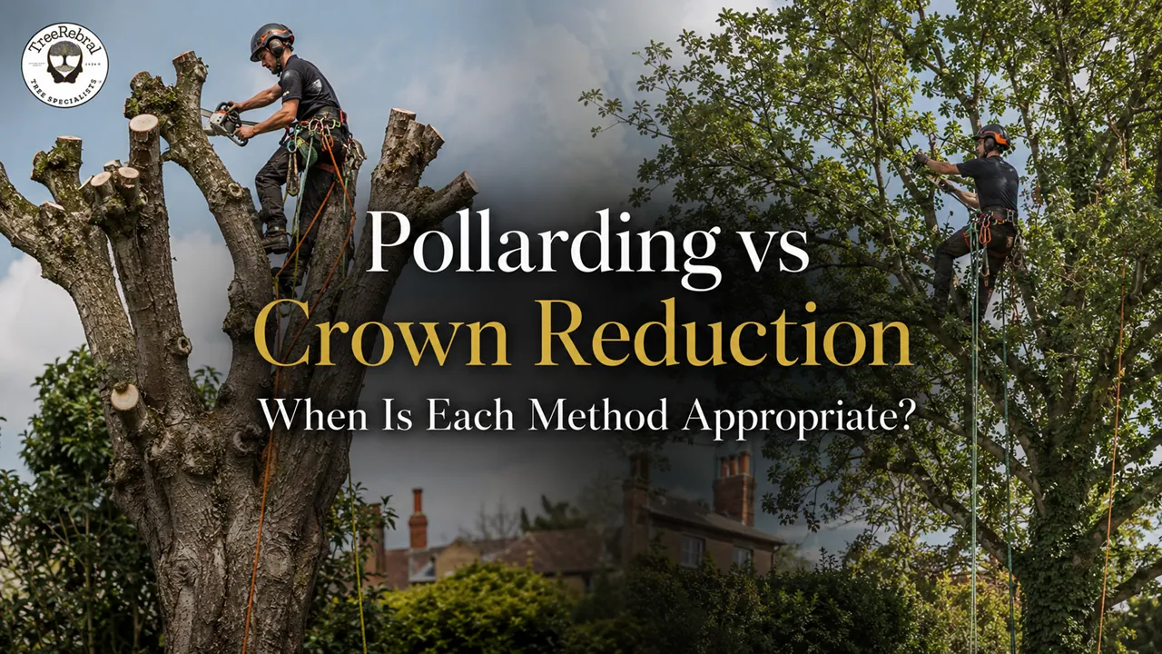 Pollarding vs Crown Reduction: When Is Each Method Appropriate?