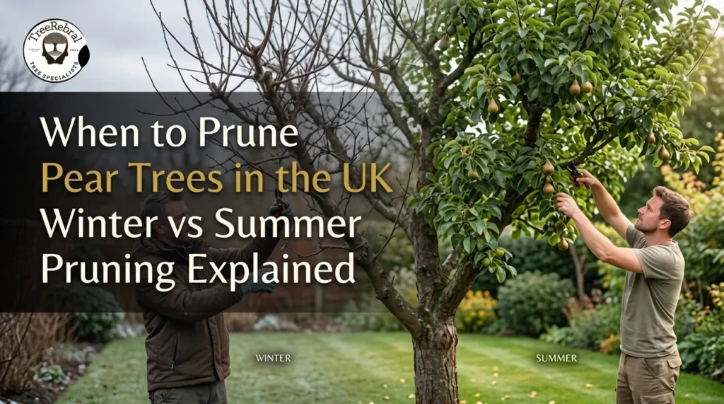 When to Prune Pear Trees: Winter vs Summer UK Guide